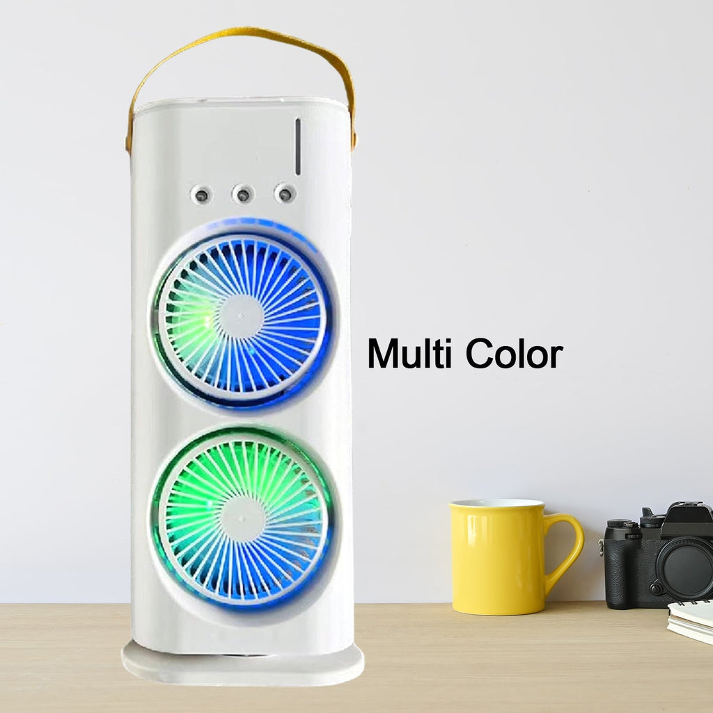 Arctic Twin Air Fan with Remote (1 Pc / With Remote / Plug and Play)